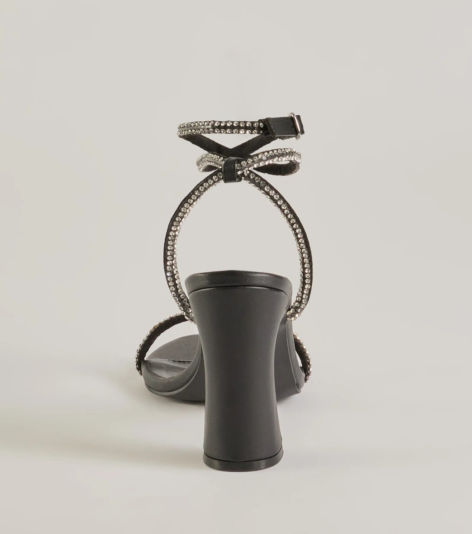 Everlasting Luxe Rhinestone Block Heels