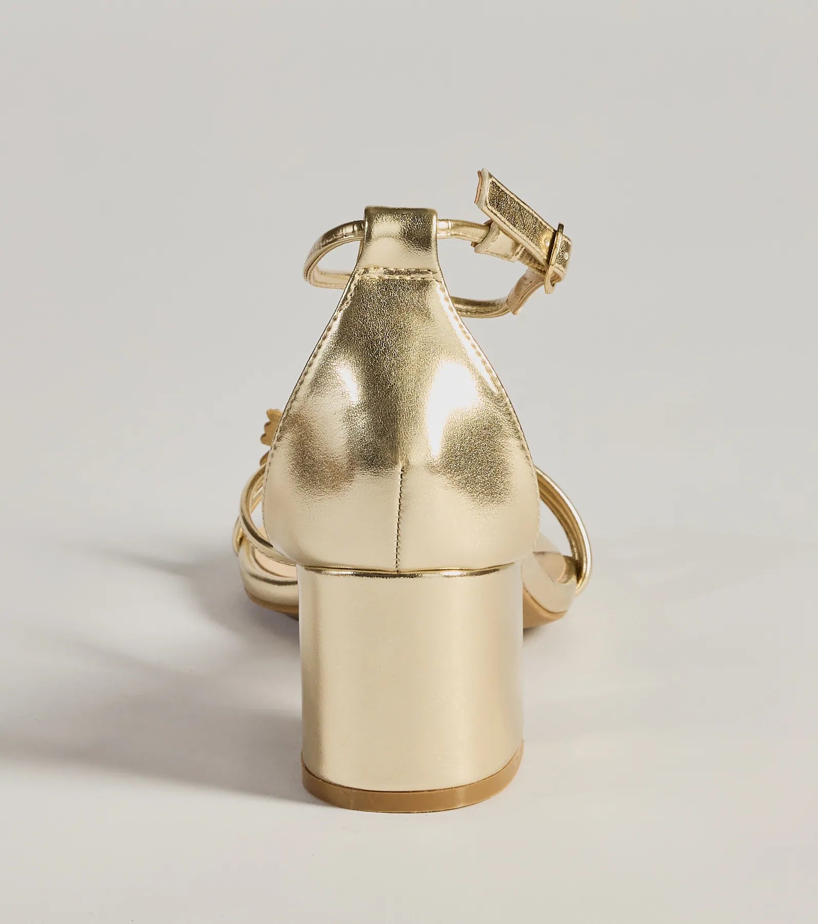 All The Feels Studded Butterfly Block Heels