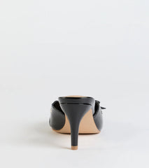 Sweetest Gift Closed Toe Bow Stiletto Pumps