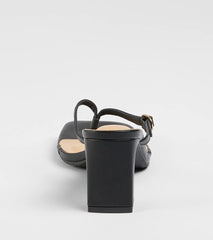 The Best Choice Thong Buckle Mules