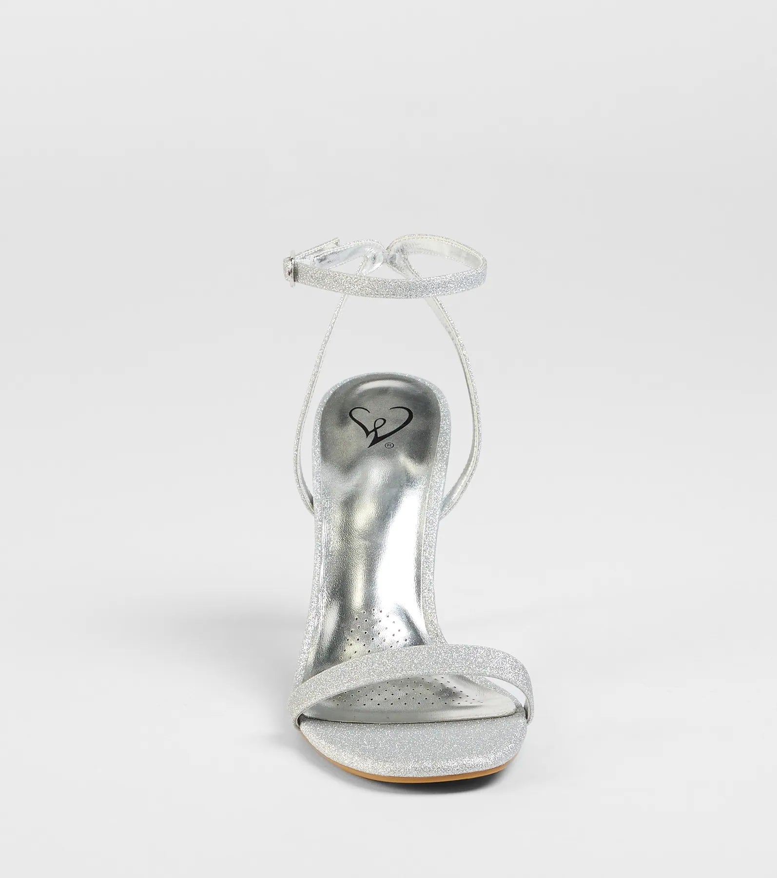 Sparks Fly Glitter Mesh Stiletto Heels