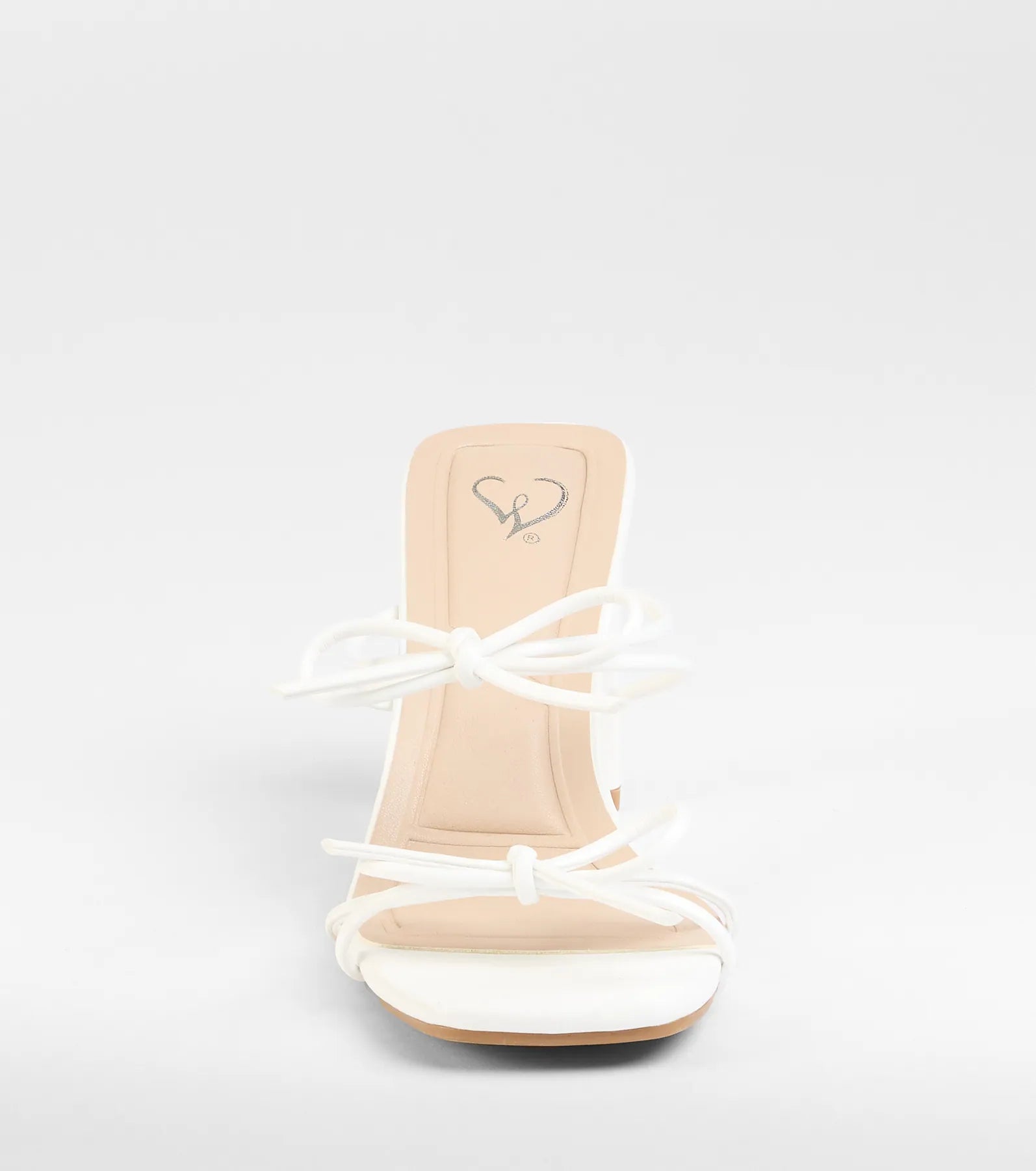 Finest Hour Bow Strappy Mules