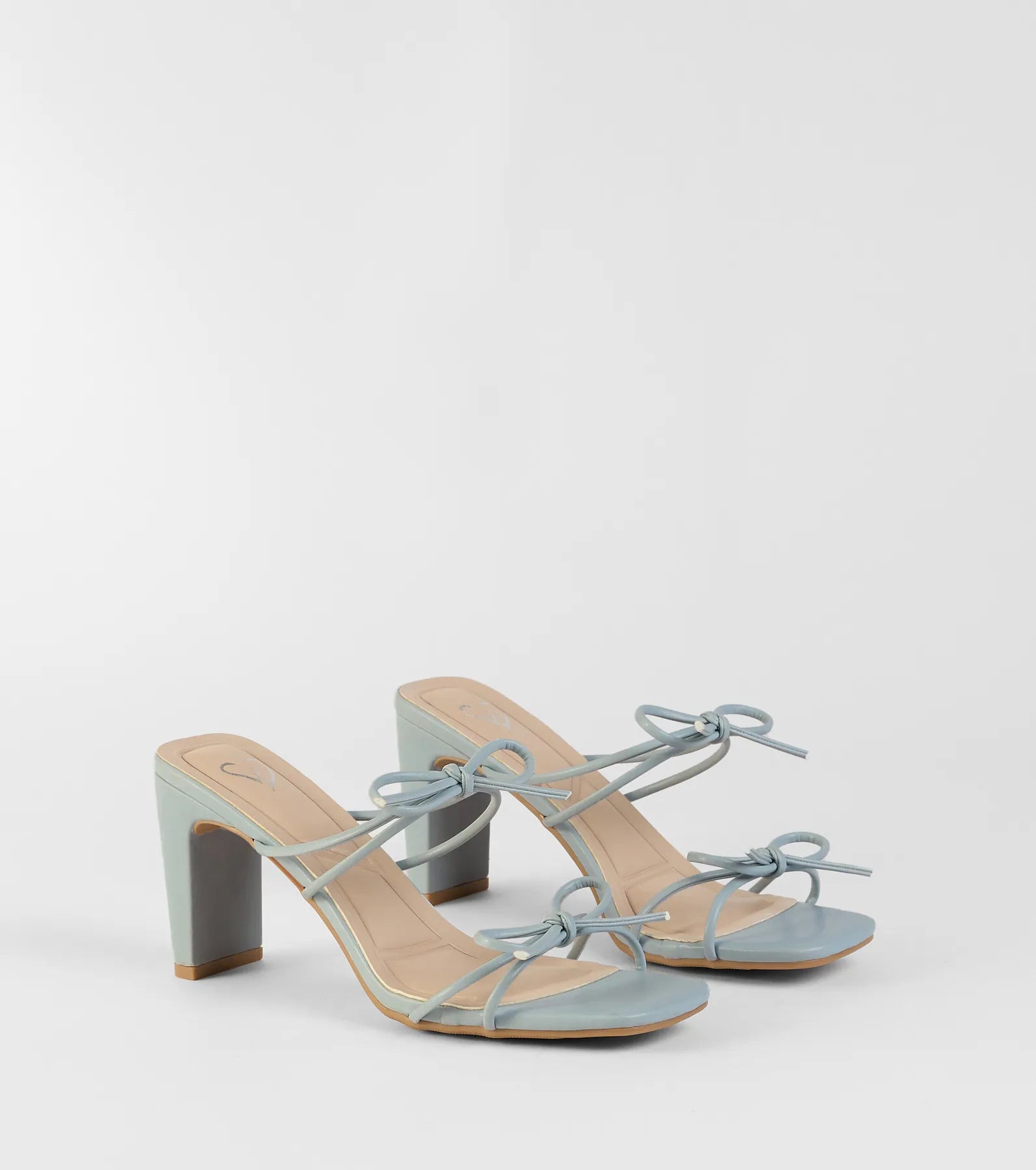 Finest Hour Bow Strappy Mules