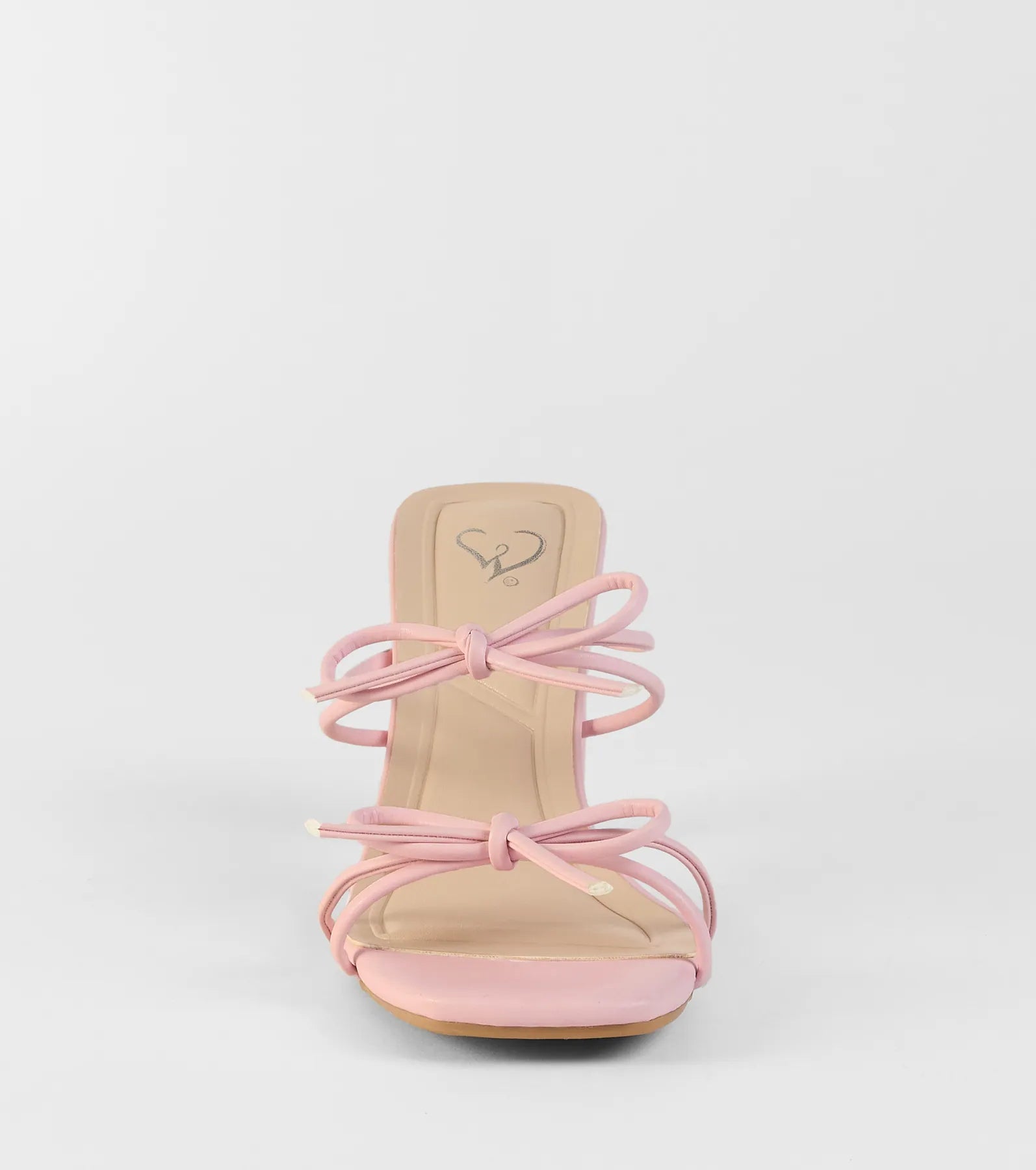Finest Hour Bow Strappy Mules
