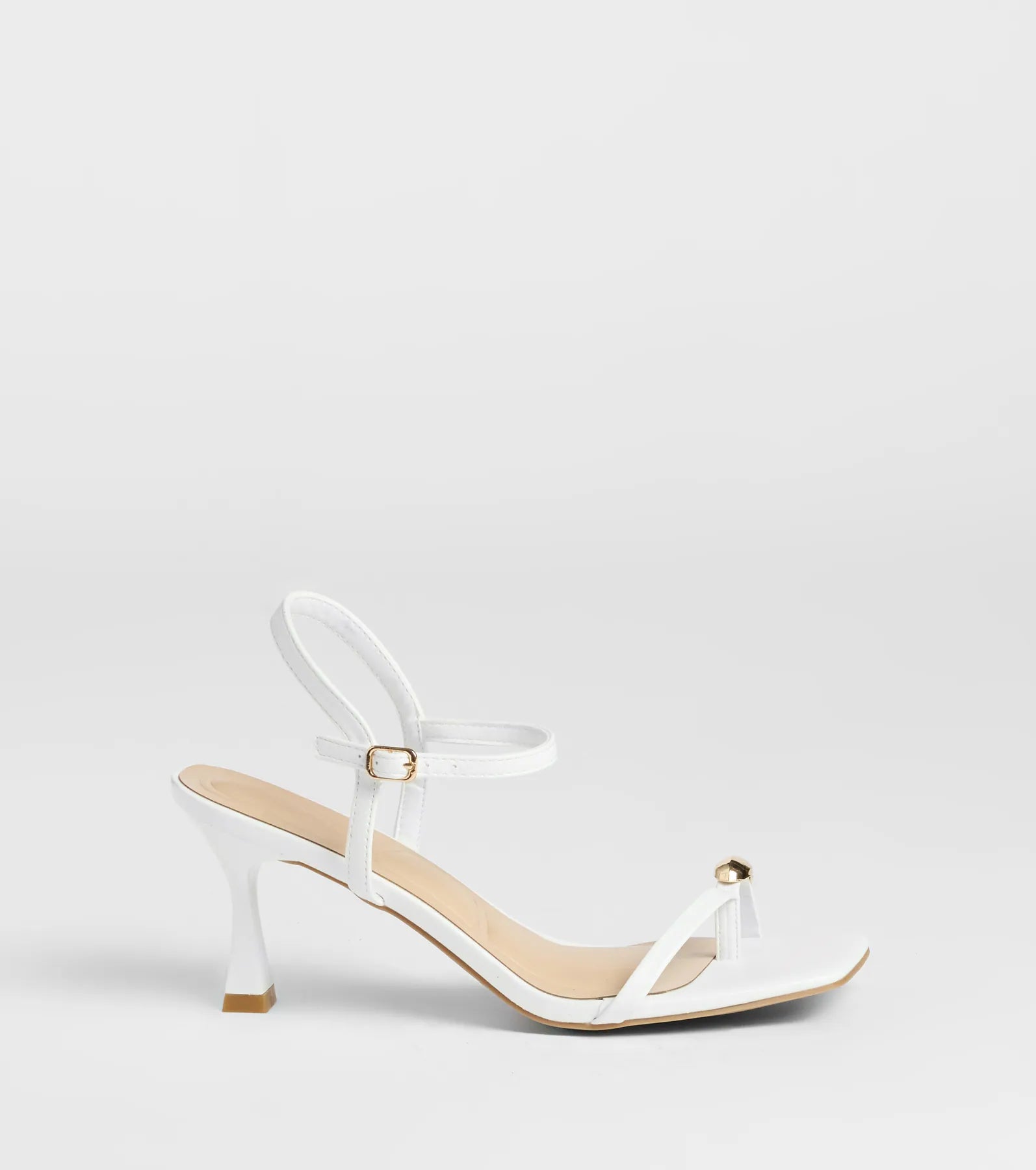 Fabulous Strut Strappy Kitten Heels