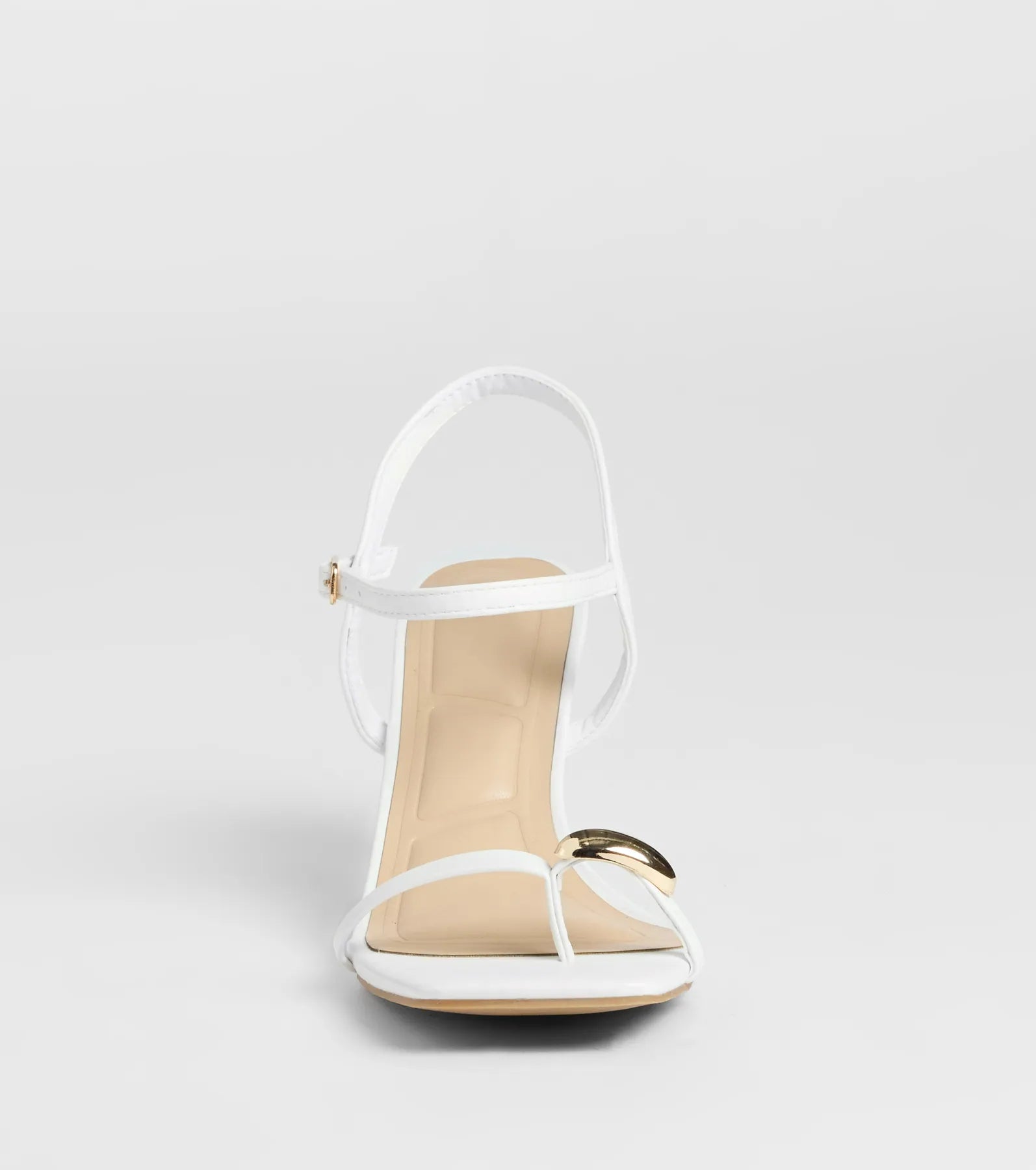 Fabulous Strut Strappy Kitten Heels