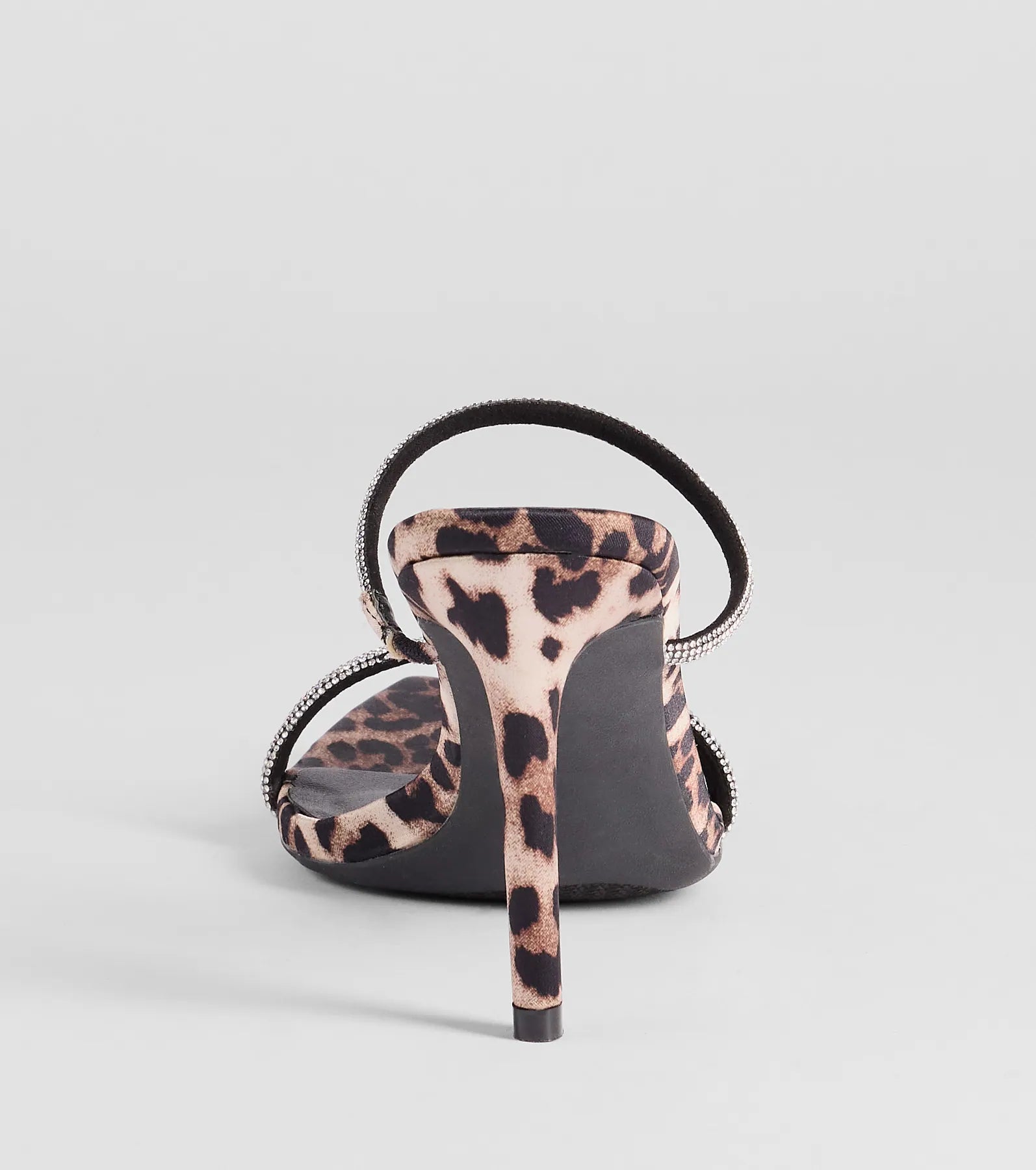 Wild Luxe Leopard And Rhinestone Stiletto Heels