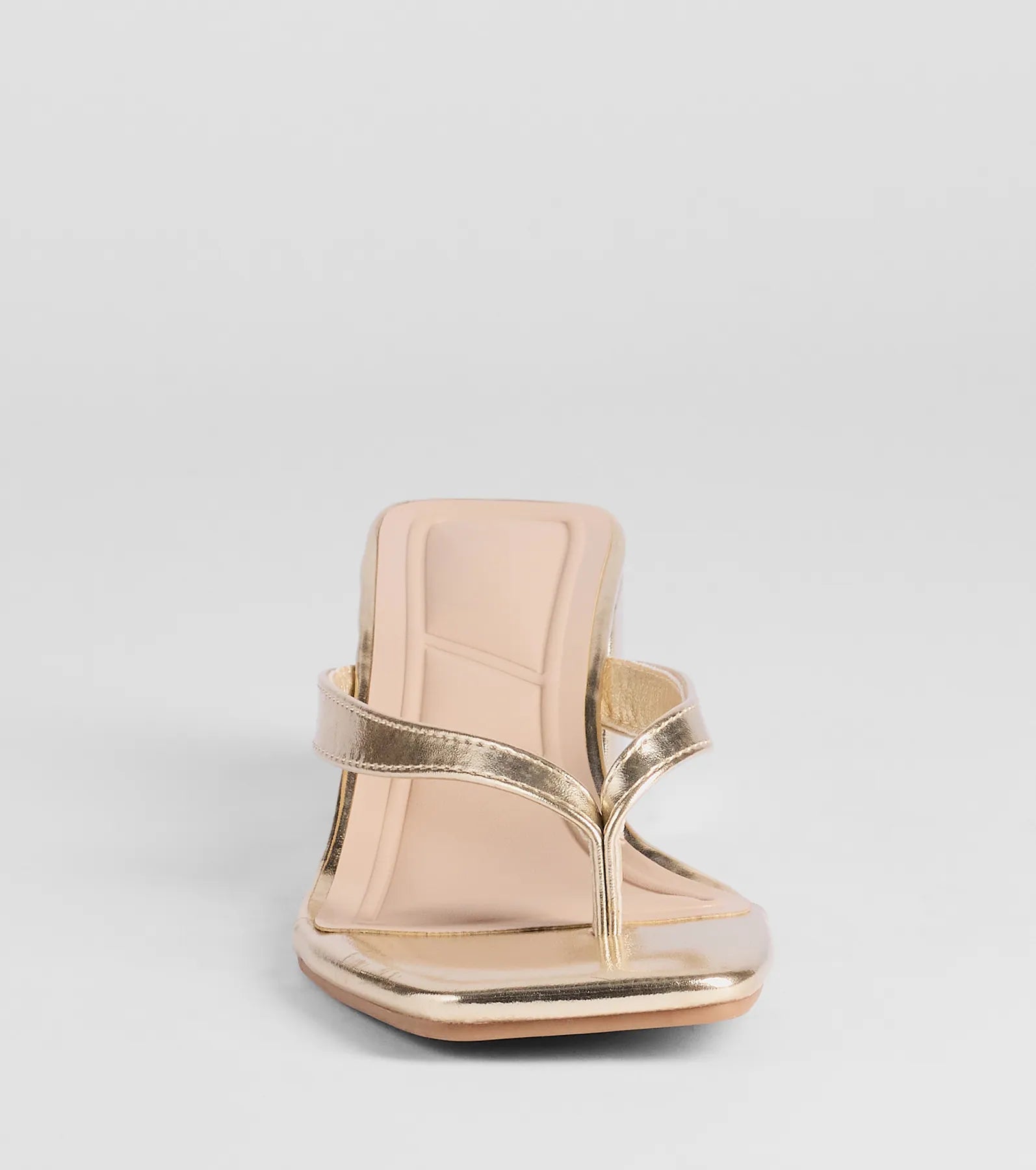 Elevated Chic Thong-Strap Mules