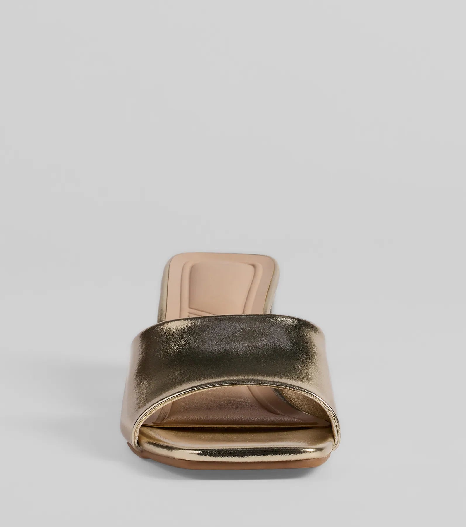 Chic Upgrade Basic Block Heel Mules