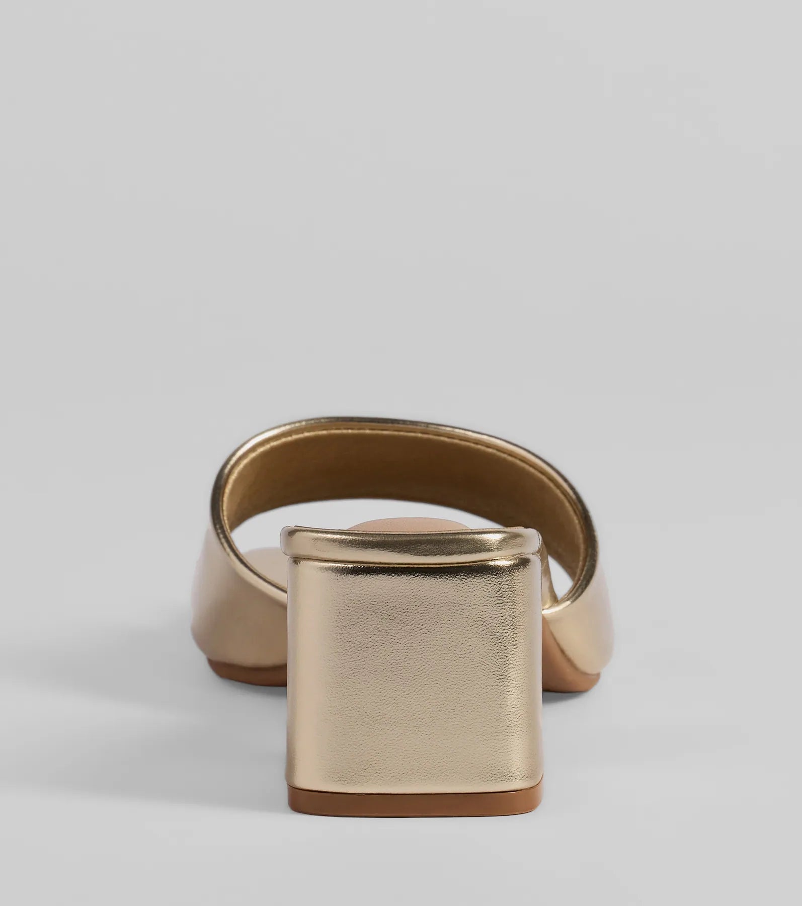 Chic Upgrade Basic Block Heel Mules