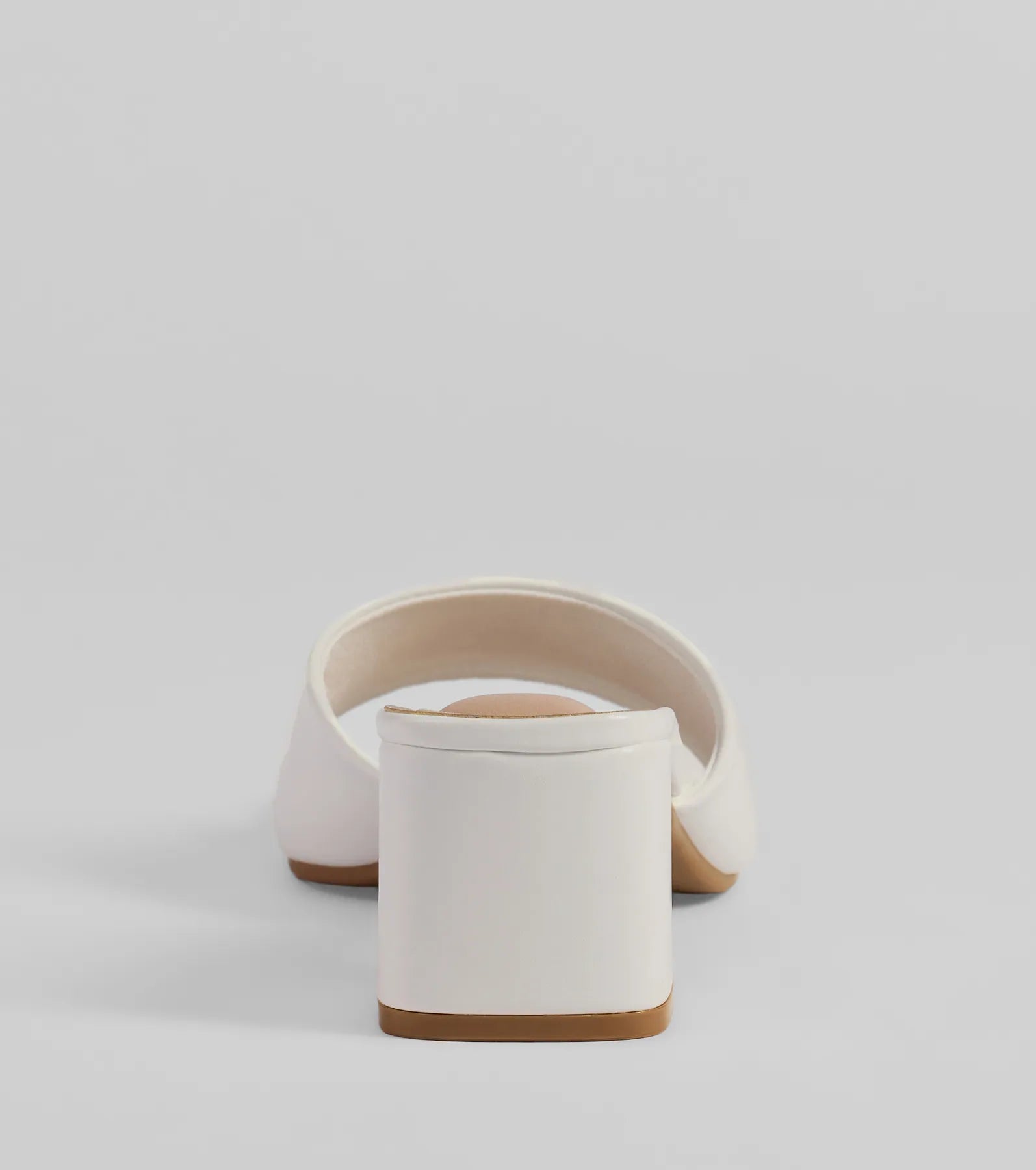 Chic Upgrade Basic Block Heel Mules