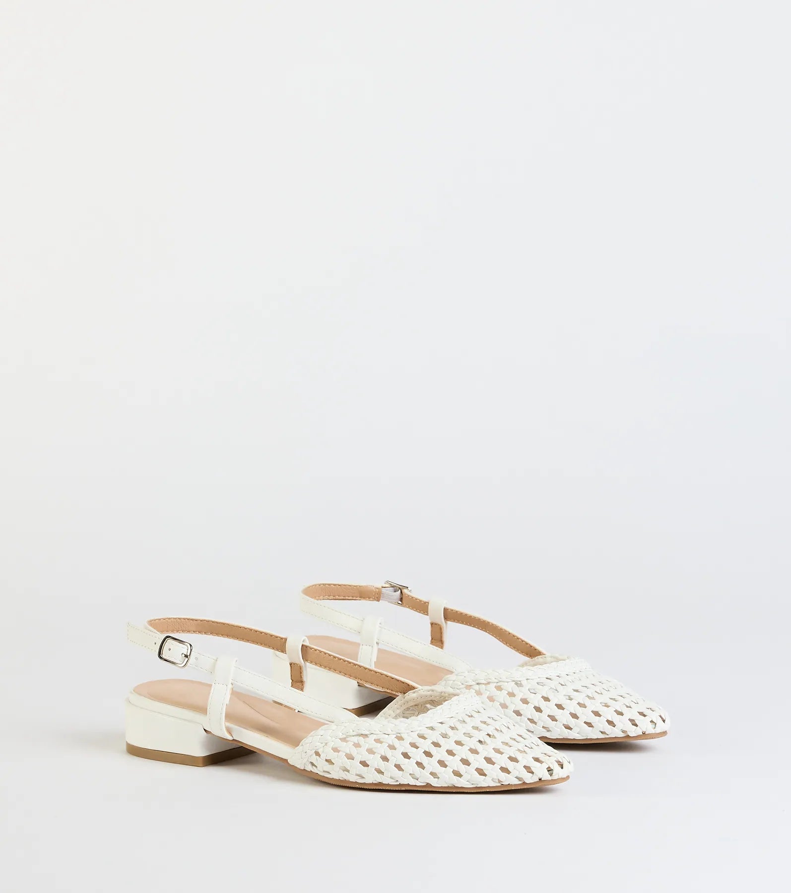 Feels Like Spring Braided Slingback Sandals