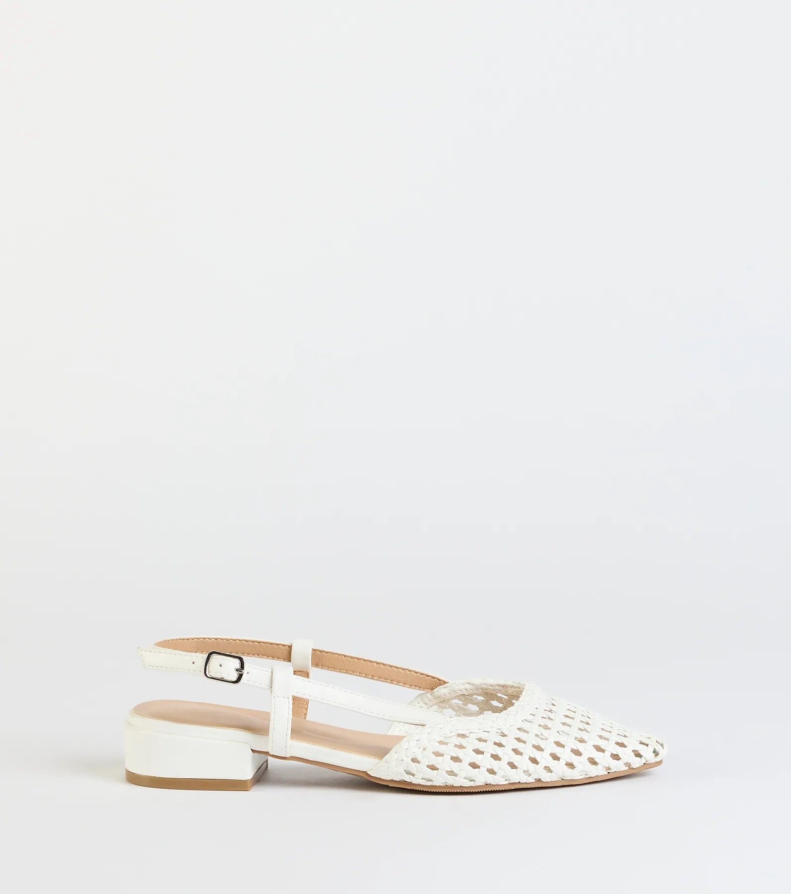 Feels Like Spring Braided Slingback Sandals