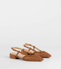 Feels Like Spring Braided Slingback Sandals