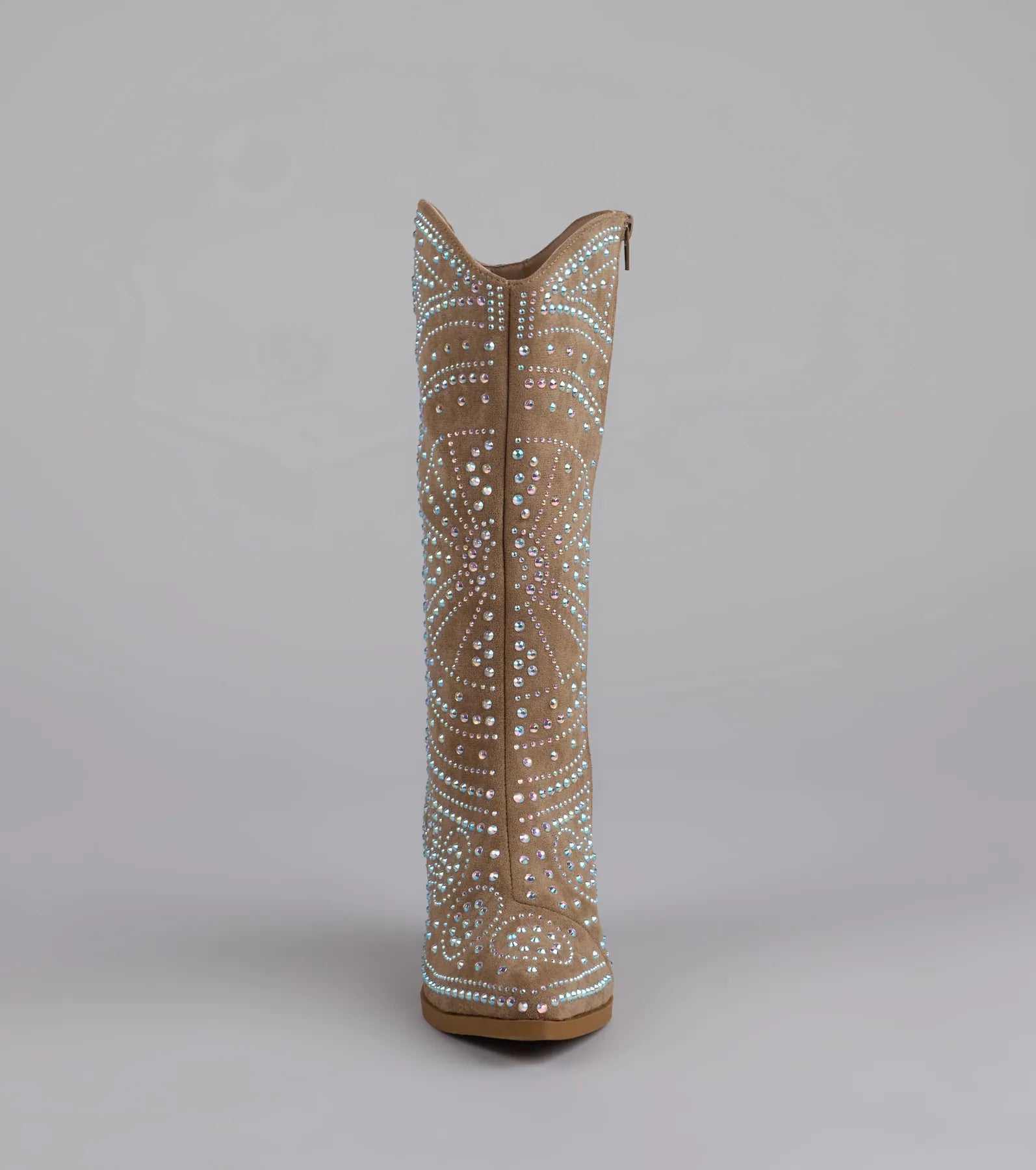 Glam Strut Rhinestone Cowboy Boots