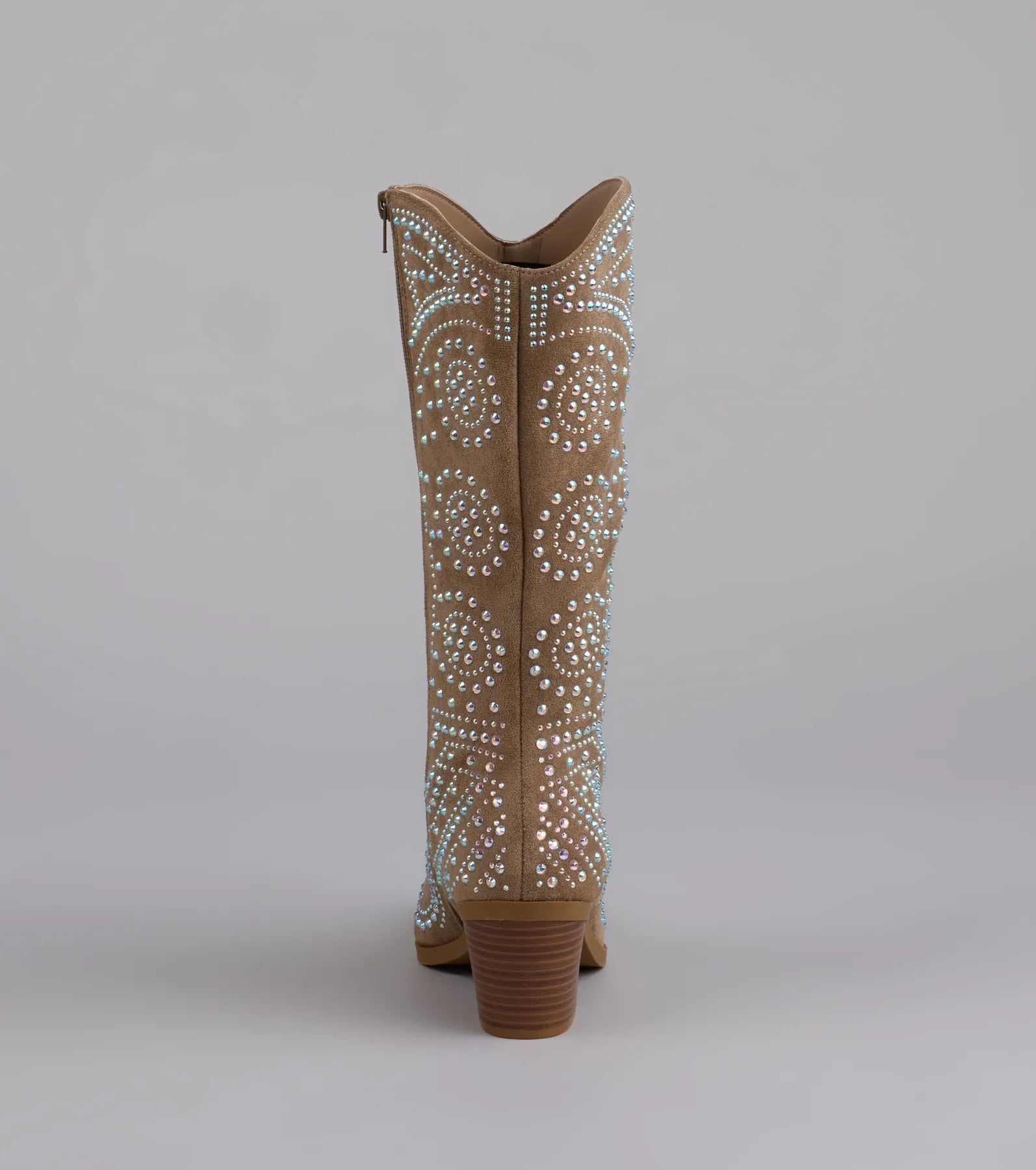 Glam Strut Rhinestone Cowboy Boots