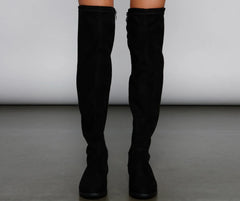 Keep It Casual Over The Knee Boots