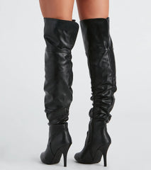 Work It Girl Over-The-Knee Boots