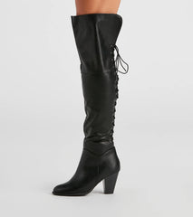 Rule The Scene Knee-High Boots