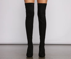 Sleek Story Over The Knee Boots