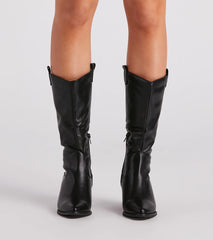 On A Western Kick Cowboy Boots