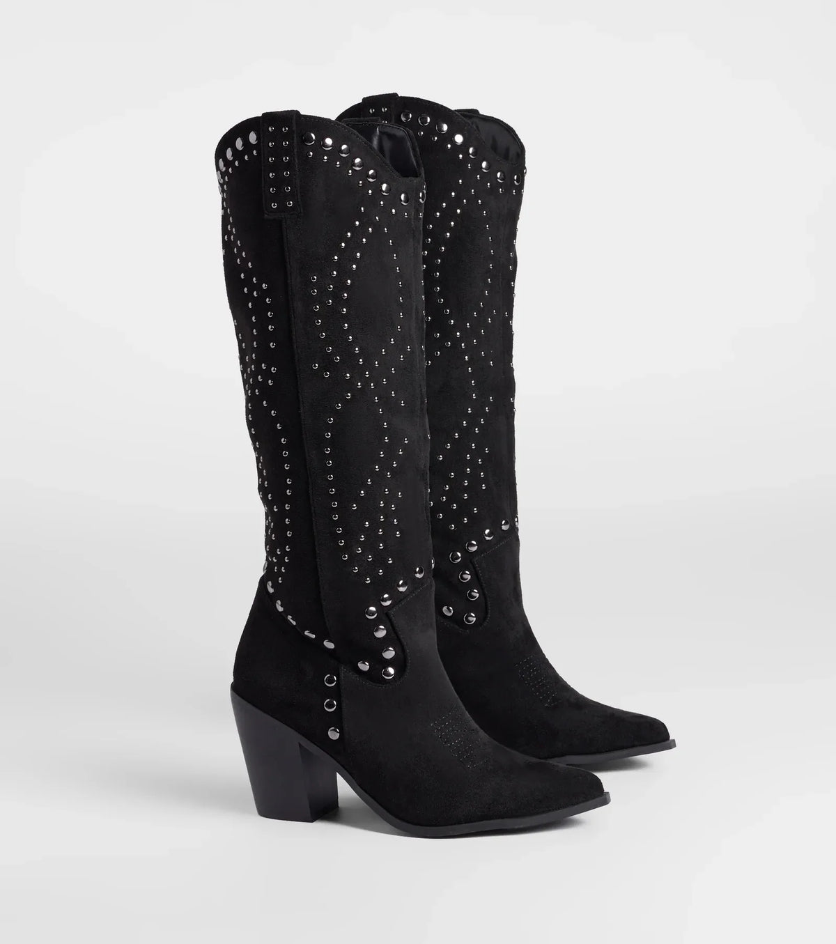 Western Edge Studded Cowboy Boots