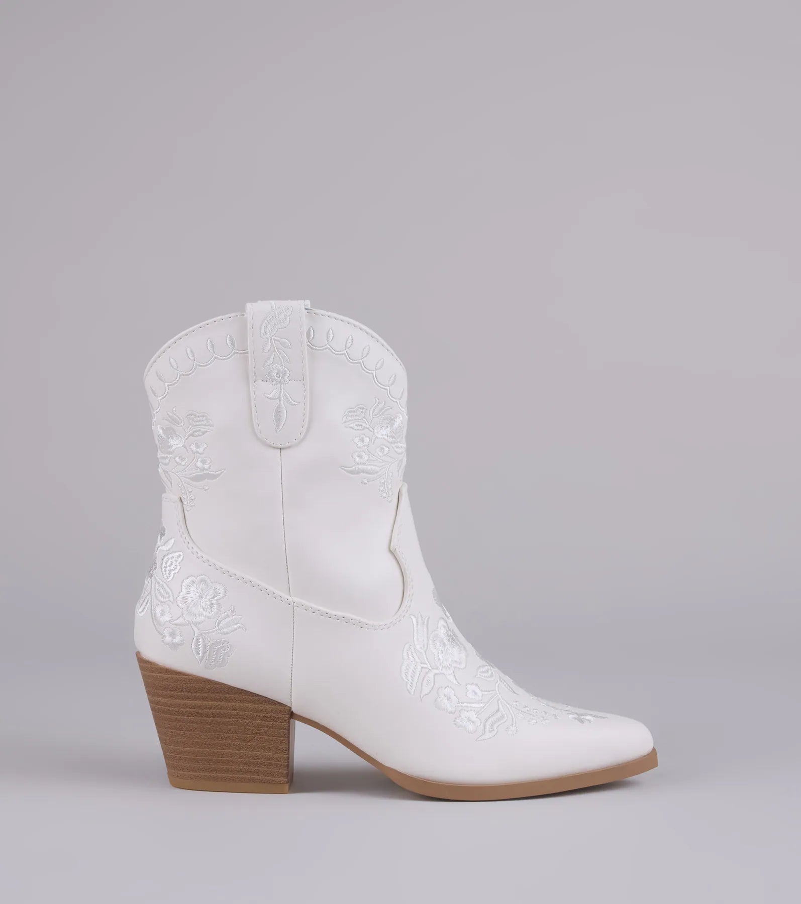 Full Bloom Floral Cowboy Booties