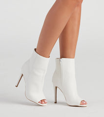 Point Me To Chic Stiletto Booties