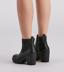Ultimate Trendsetter Lug Sole Booties
