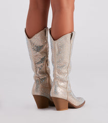 Made To Sparkle Rhinestone Cowboy Boots