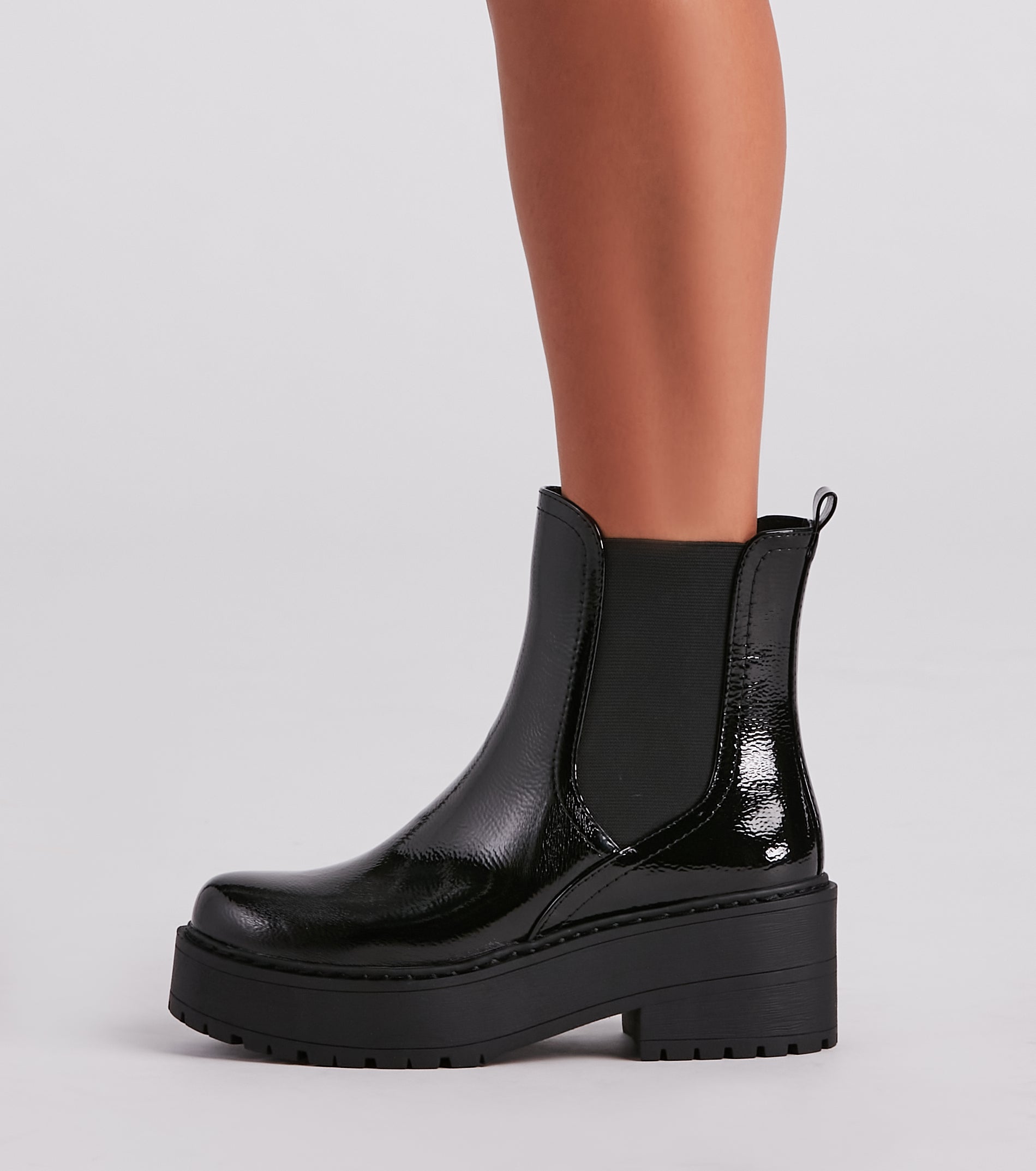 In The Name Of Lug Patent Booties