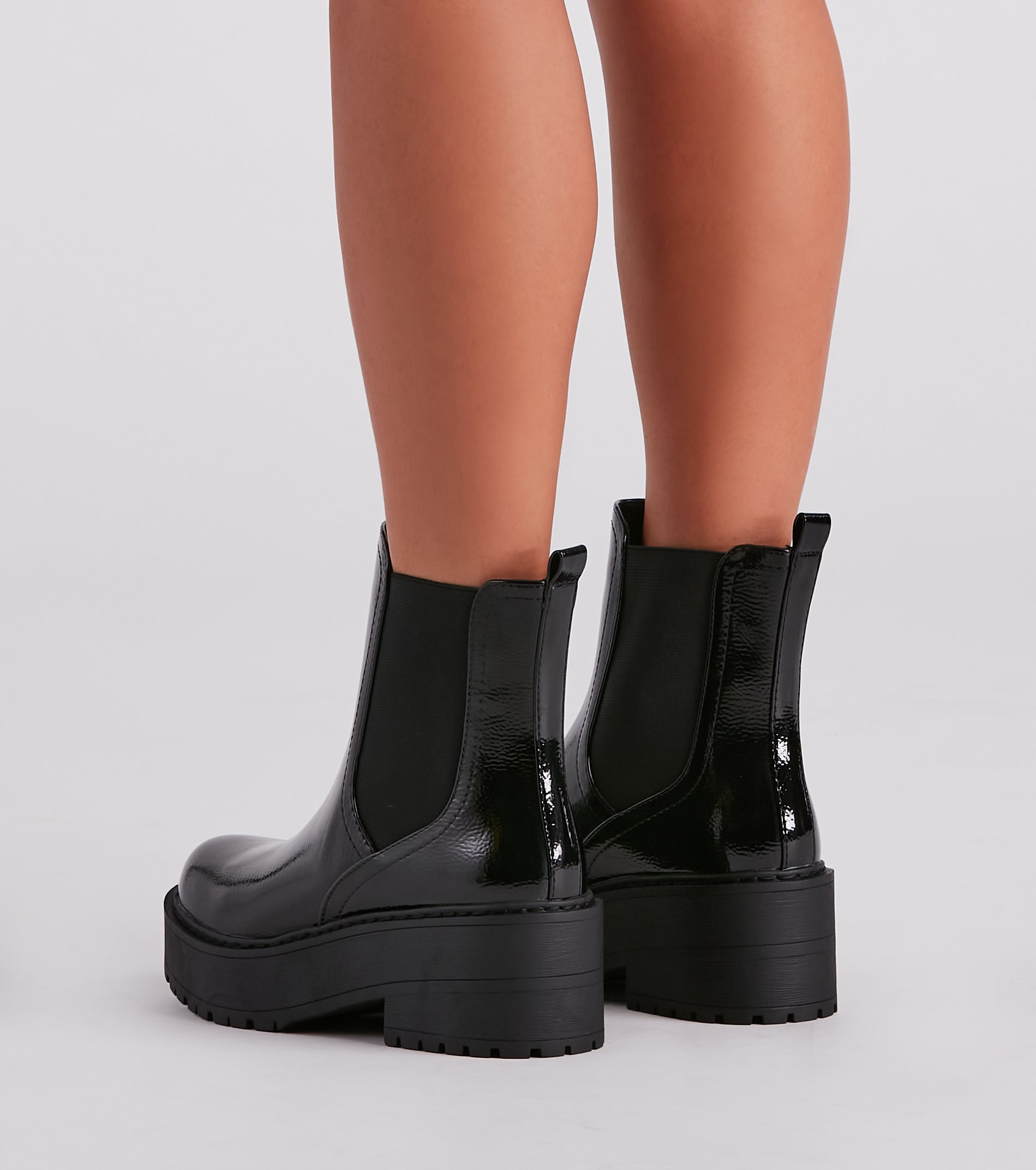 In The Name Of Lug Patent Booties