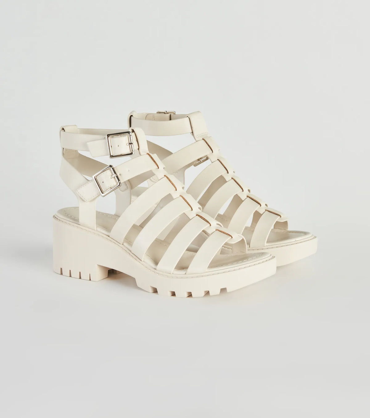 Catch Of The Day Caged Lug Sandals