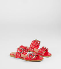 Get It Girl Buckle Strappy Sandals