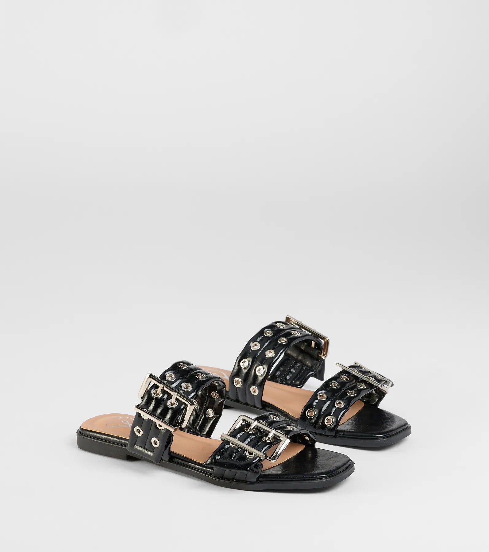 Get It Girl Buckle Strappy Sandals