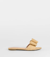 Charming Moves Woven Bow Sandals