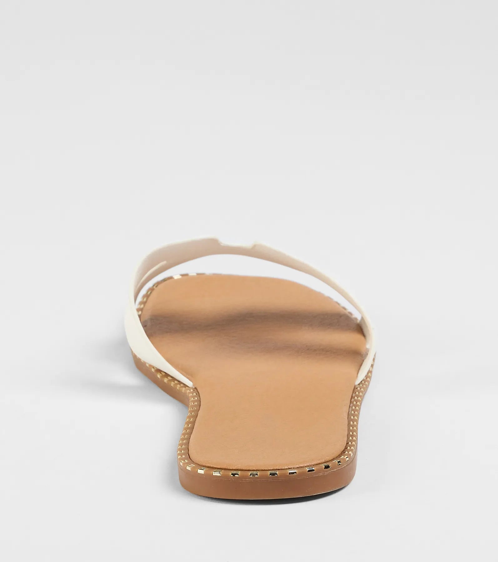 Simply Chic Cutout Strap Flat Sandals