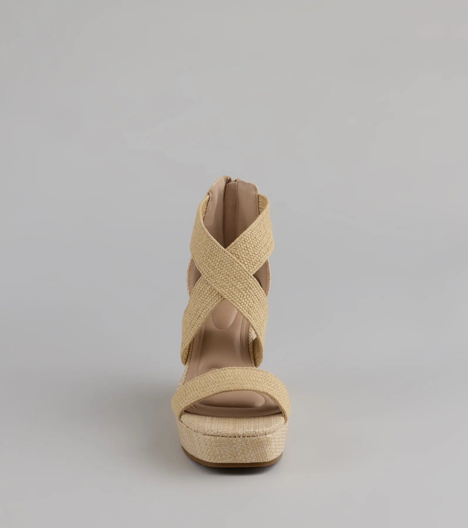 Sun Soaked Espadrille Strappy Wedges