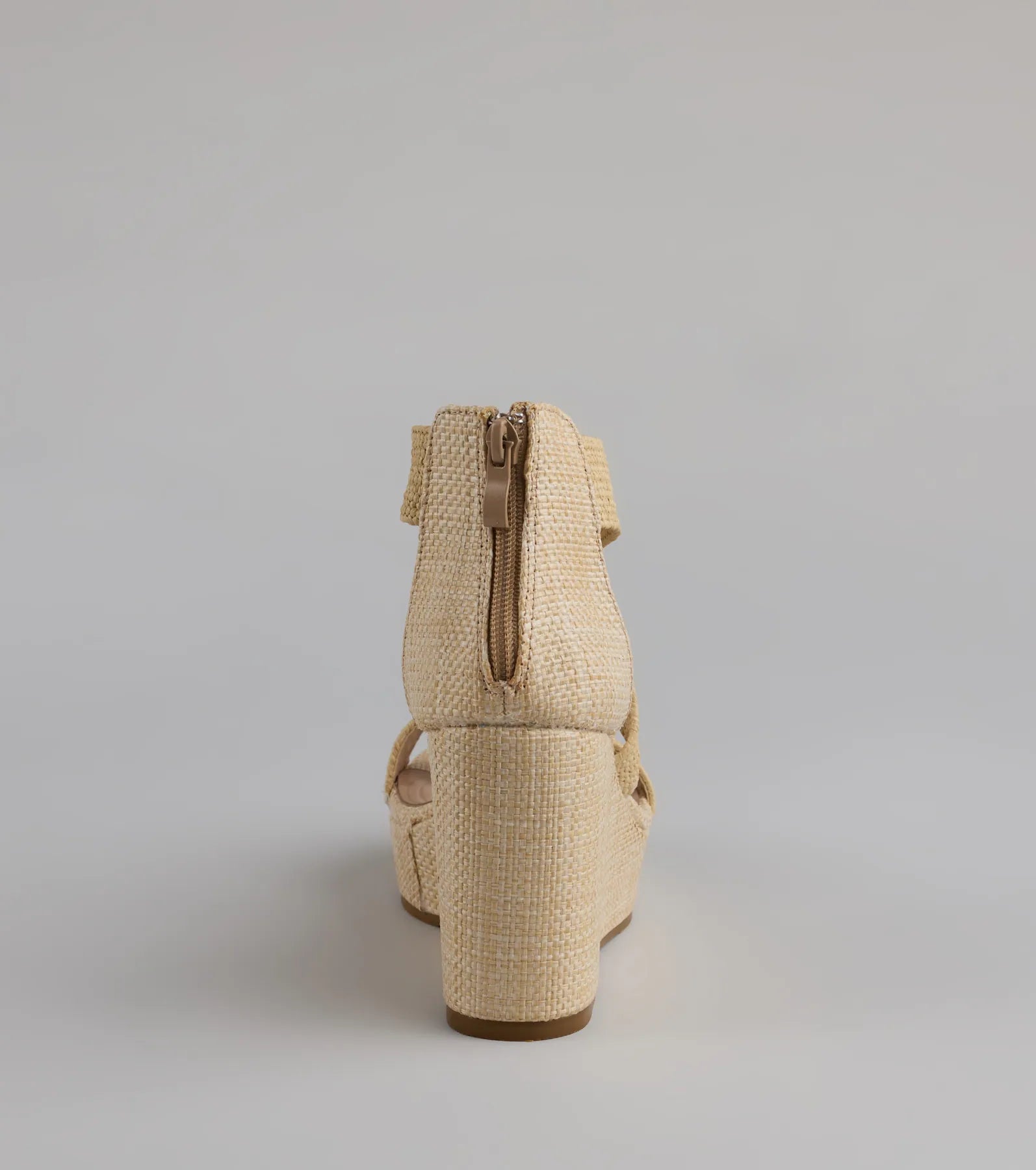 Sun Soaked Espadrille Strappy Wedges