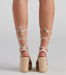 Perfect Day Espadrille Wedges