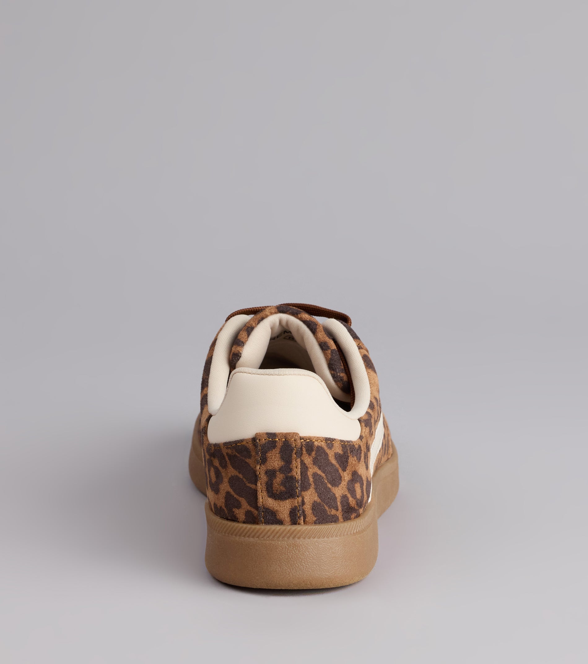 Wild Stride Suede Leopard Sneakers