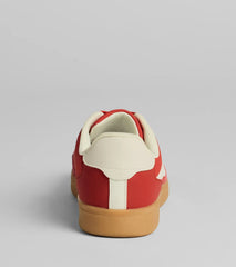 Chic Kicks Contrast Trim Sneakers