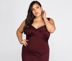 Plus Kyla Formal Bandage Dress