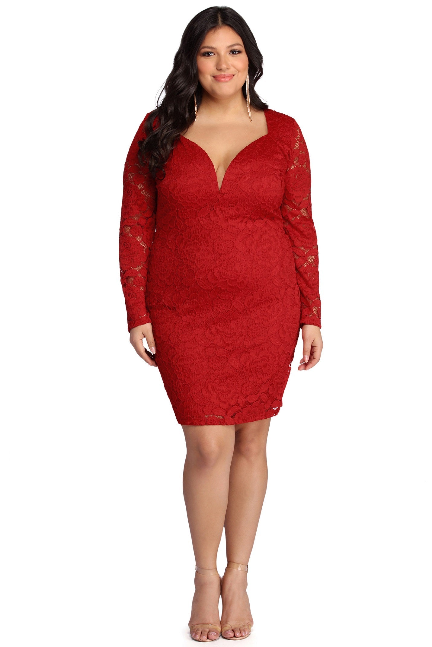 Plus Laced With Curves Dress