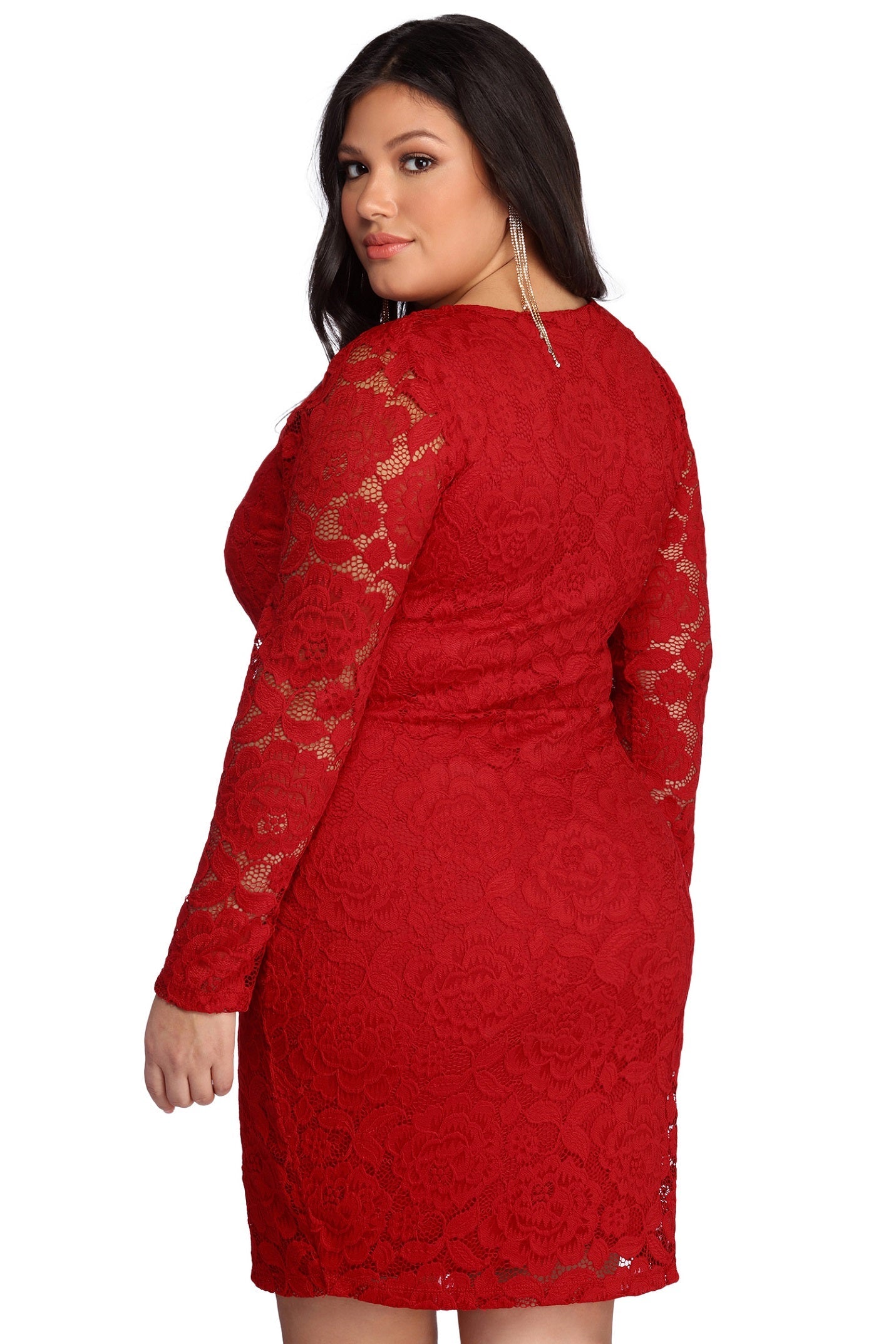 Plus Laced With Curves Dress
