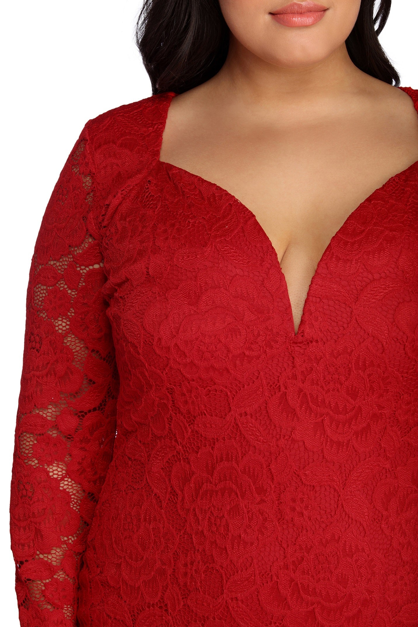 Plus Laced With Curves Dress